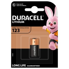 Duracell Ultra Photo Lithium 123 (CR17345) Battery - High Performance & Long Lasting Power for Your Devices!